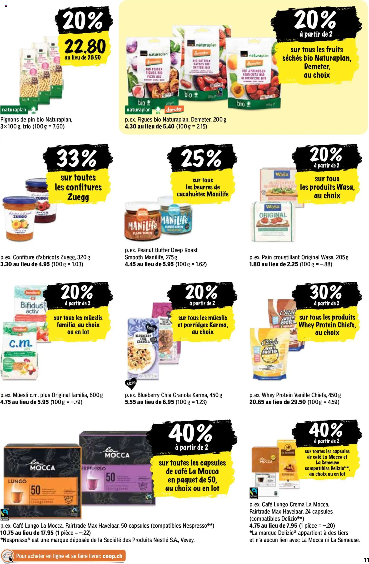 Coop aktionen FR – gültig ab 28.05.2026 | Seite: 11 | Produkte: Butter