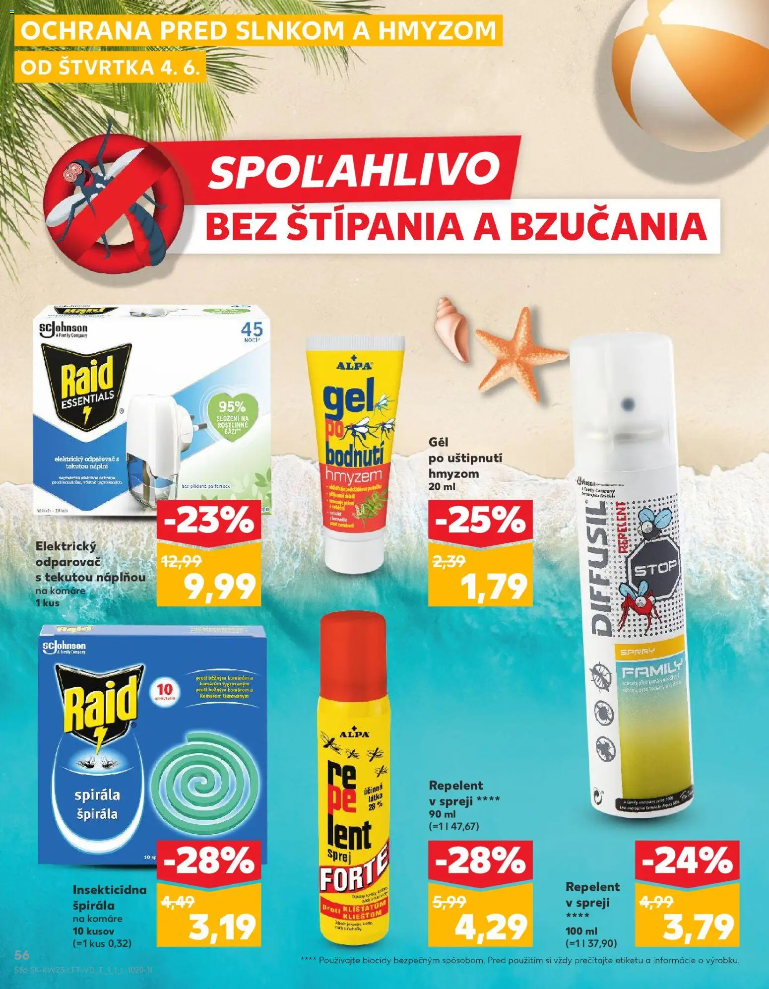 Nové Kaufland akcie – leták je platný od 04.06.2026 | Strana: 56