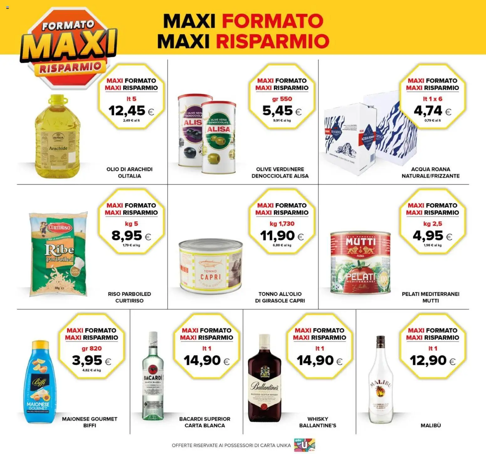 Volantino Oasi del 03/09/2026 | Pagina: 6 | Prodotti: Olio di arachidi, Whisky, Ballantine’s, Malibù