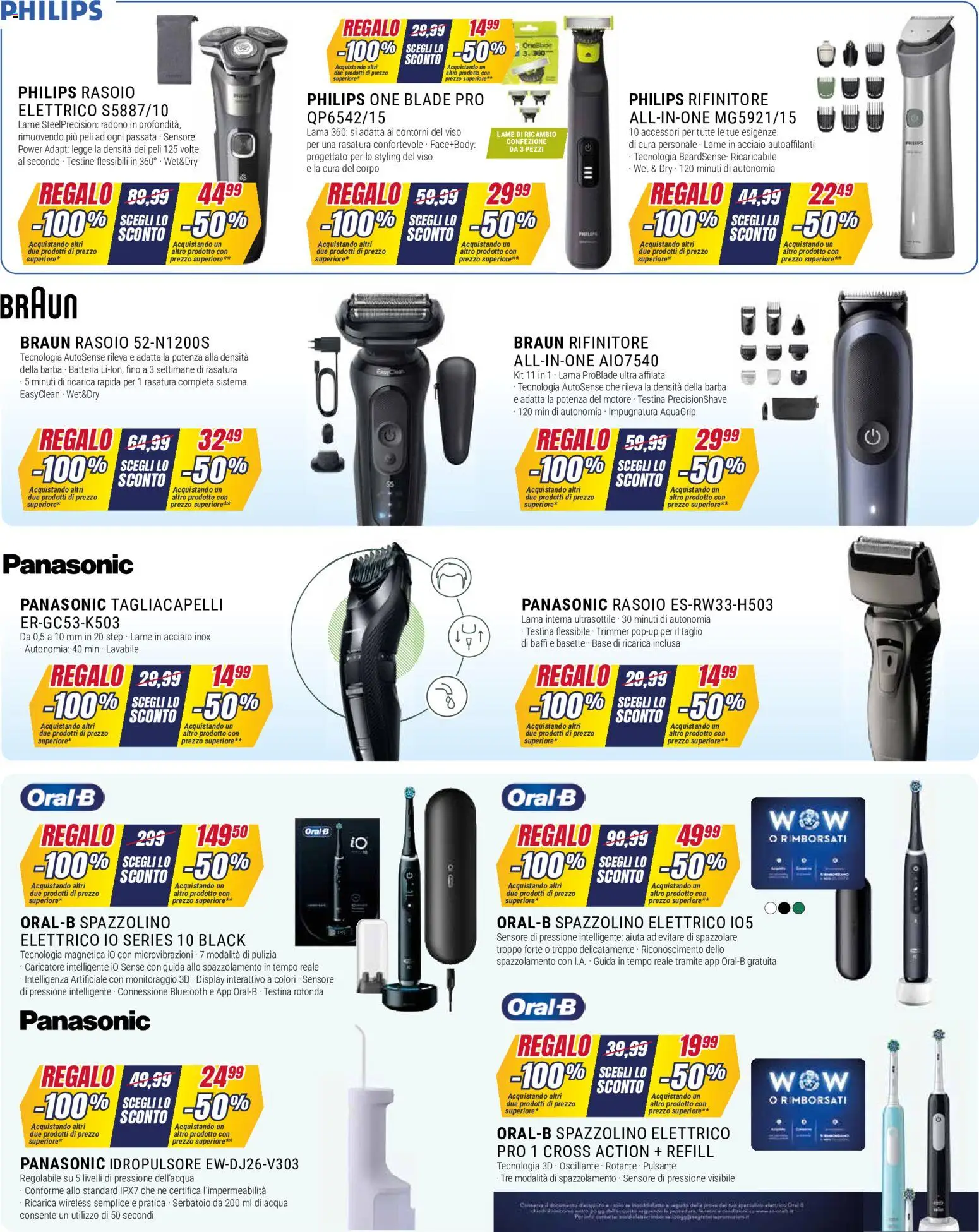 Volantino Trony del 29/10/2026 | Pagina: 35 | Prodotti: Acqua, Taglio, Contorni, Batteria