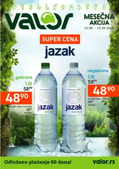 Valor katalog - pregled Valor kataloga - važi od 16.08.2026