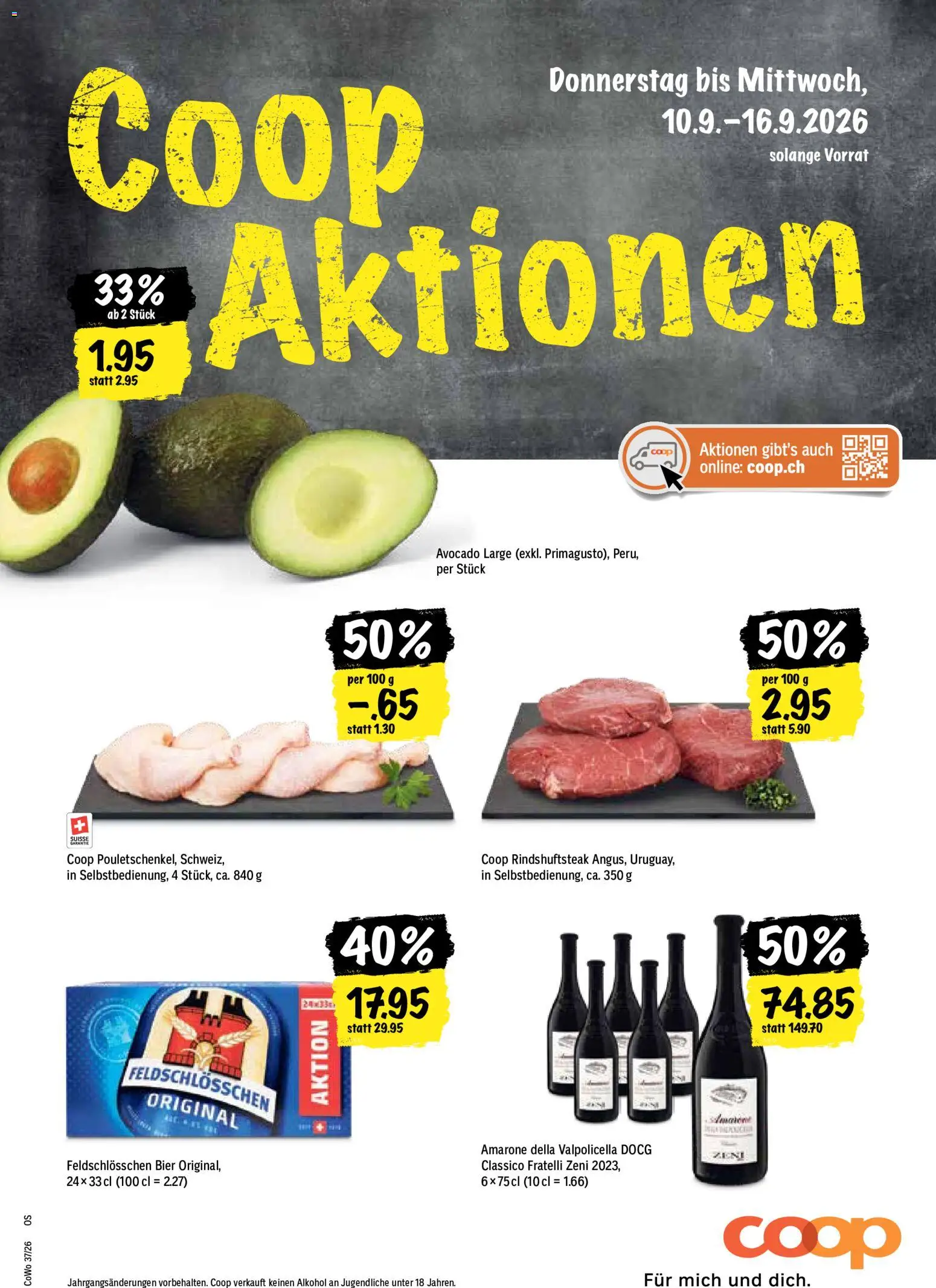 Coop aktionen – gültig ab 10.09.2026 | Seite: 1