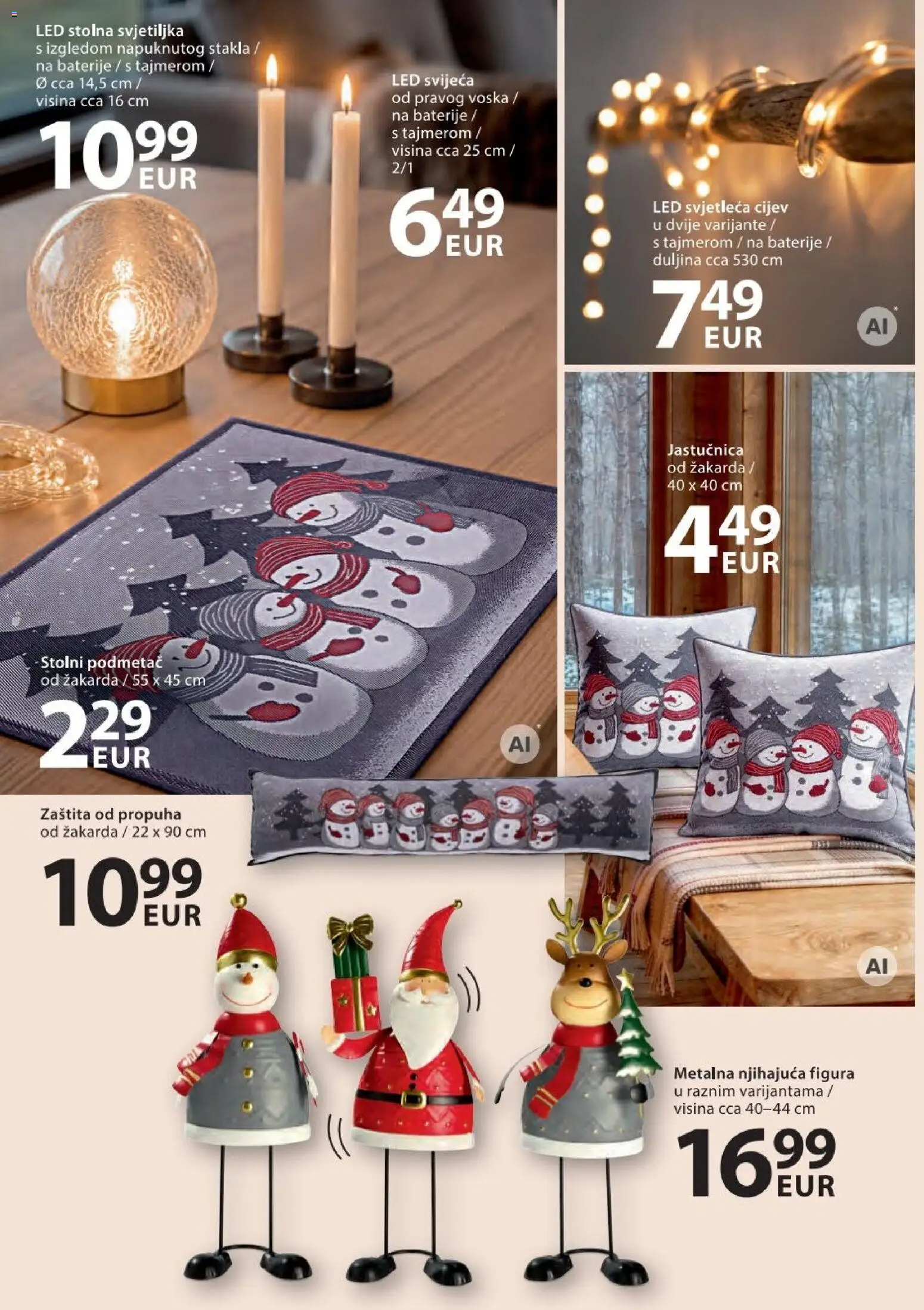 NKD katalog | vrijedi od 29.10.2026 | Stranica: 10 | Proizvodi: Svjetiljka, Jastučnica, Baterije, Led