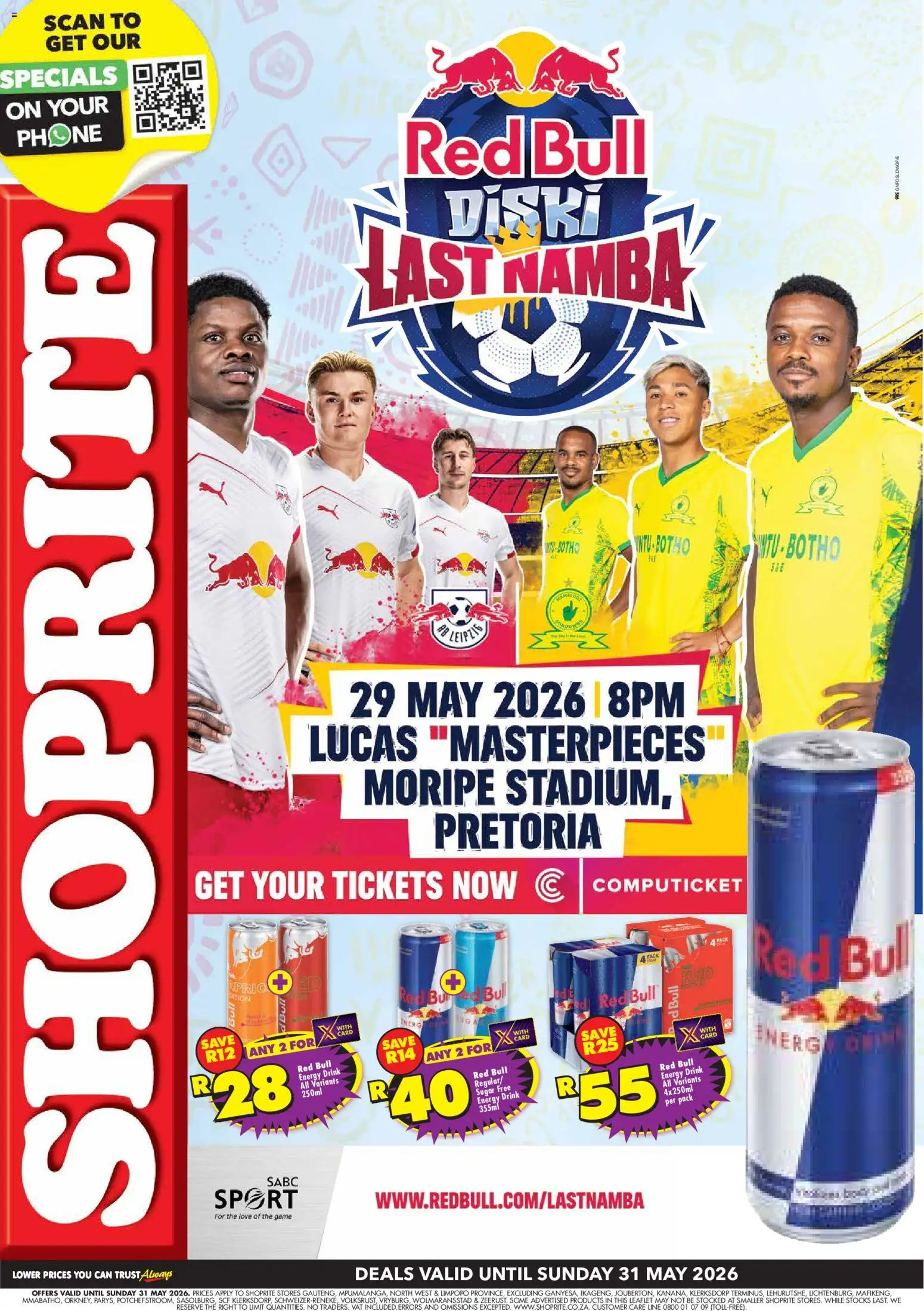 New Shoprite catalogue – valid from 22.05.2026 | Page: 1 | Products: Phone, Sugar