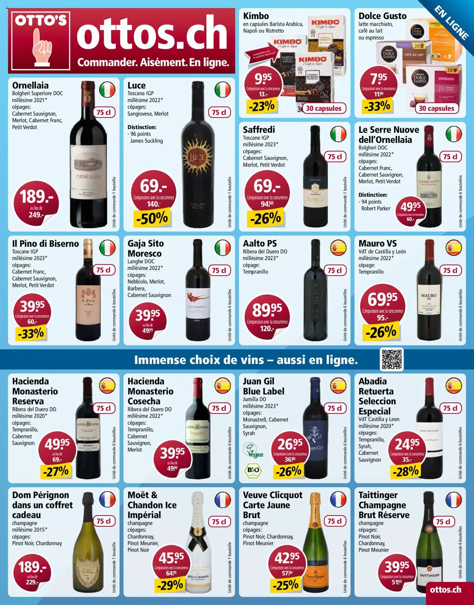 Otto's aktionen FR – gültig ab 03.11.2026 | Seite: 13 | Produkte: Merlot, Dom Perignon
