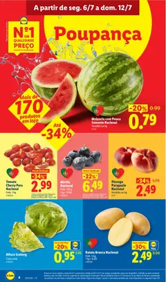 Pré-visualização Tomate Cherry Pera Nacional, Tomate Cherry Pera Nacional Emb. 1 kg válido de 06/07/2026 | Página: 4