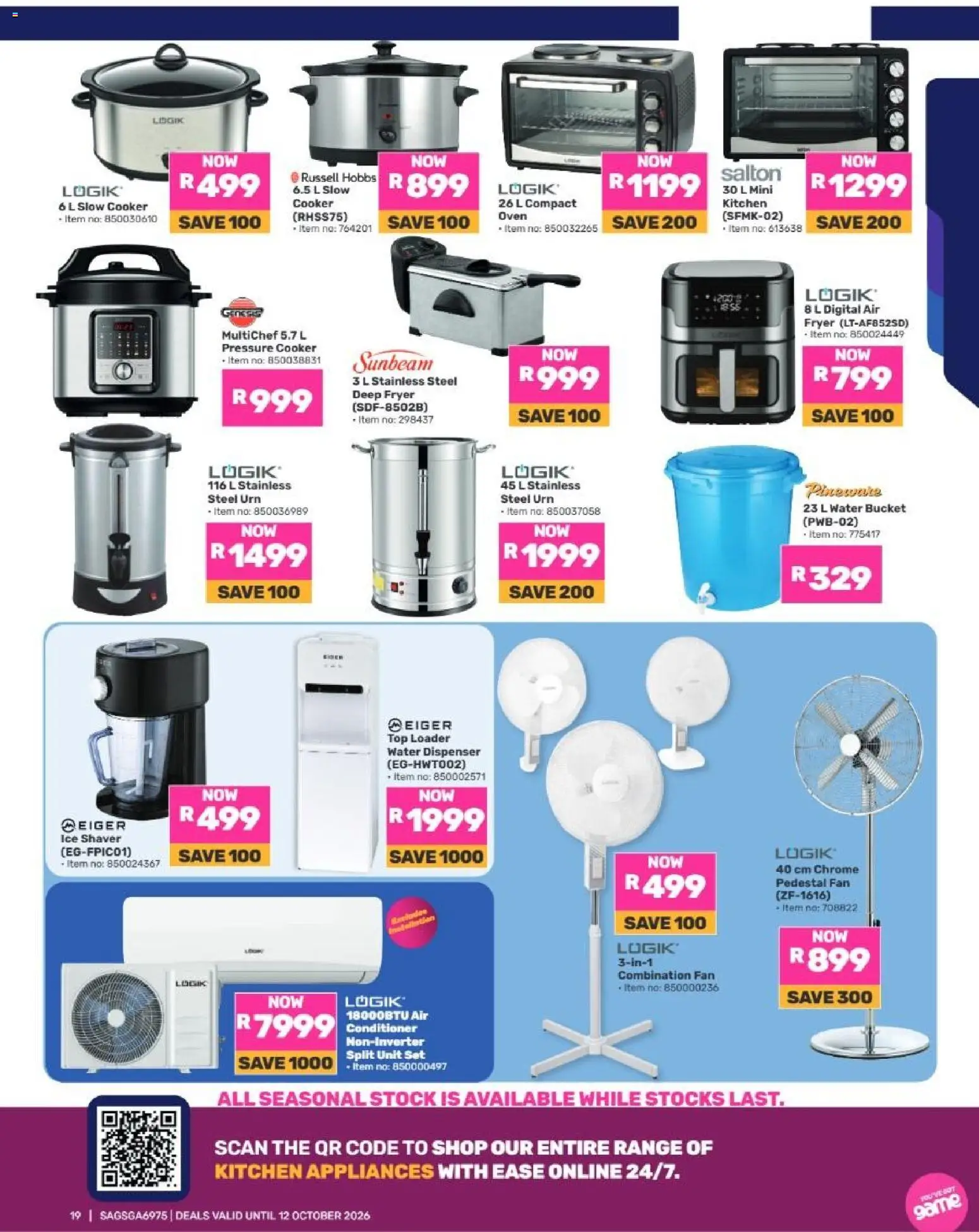 New Game catalogue – valid from 08/09/2026 | Page: 19