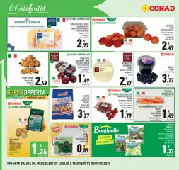 Anteprima del volantino INSALATA BONDUELLE da agricoltura sostenibile, Insalata Bonduelle da agricoltura sostenibile vari tipi e grammature un esempio: Iceberg senza residui di pesticidi conf. da 200 g valido a partire dal 29/07/2026 | Pagina: 2