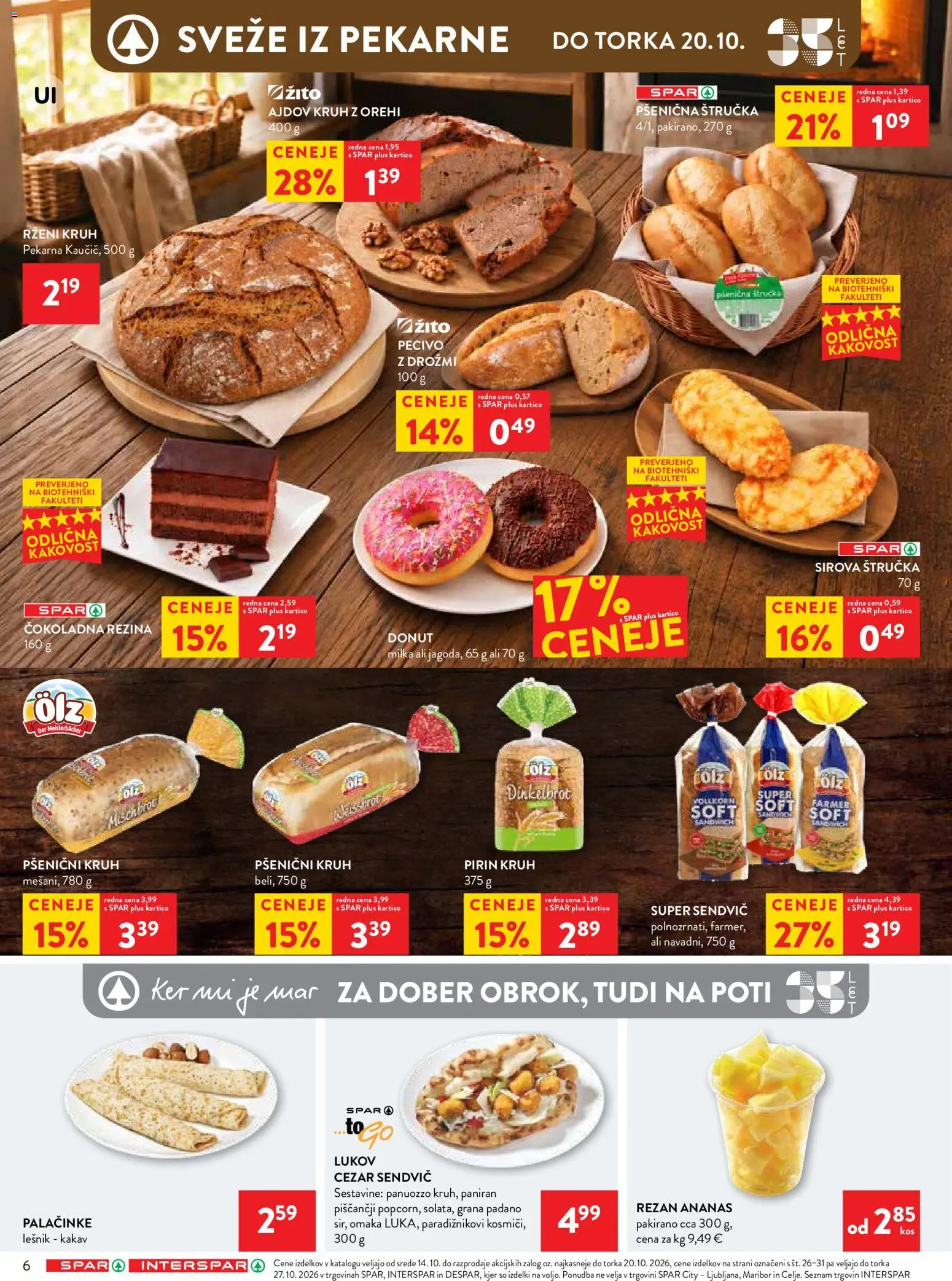 Novi Spar katalog ponudbe – veljaven od 14.10.2026 | Stran: 10