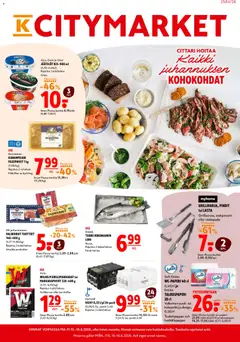 K-Citymarket-mainoslehti voimassa 15.06.2026 alkaen