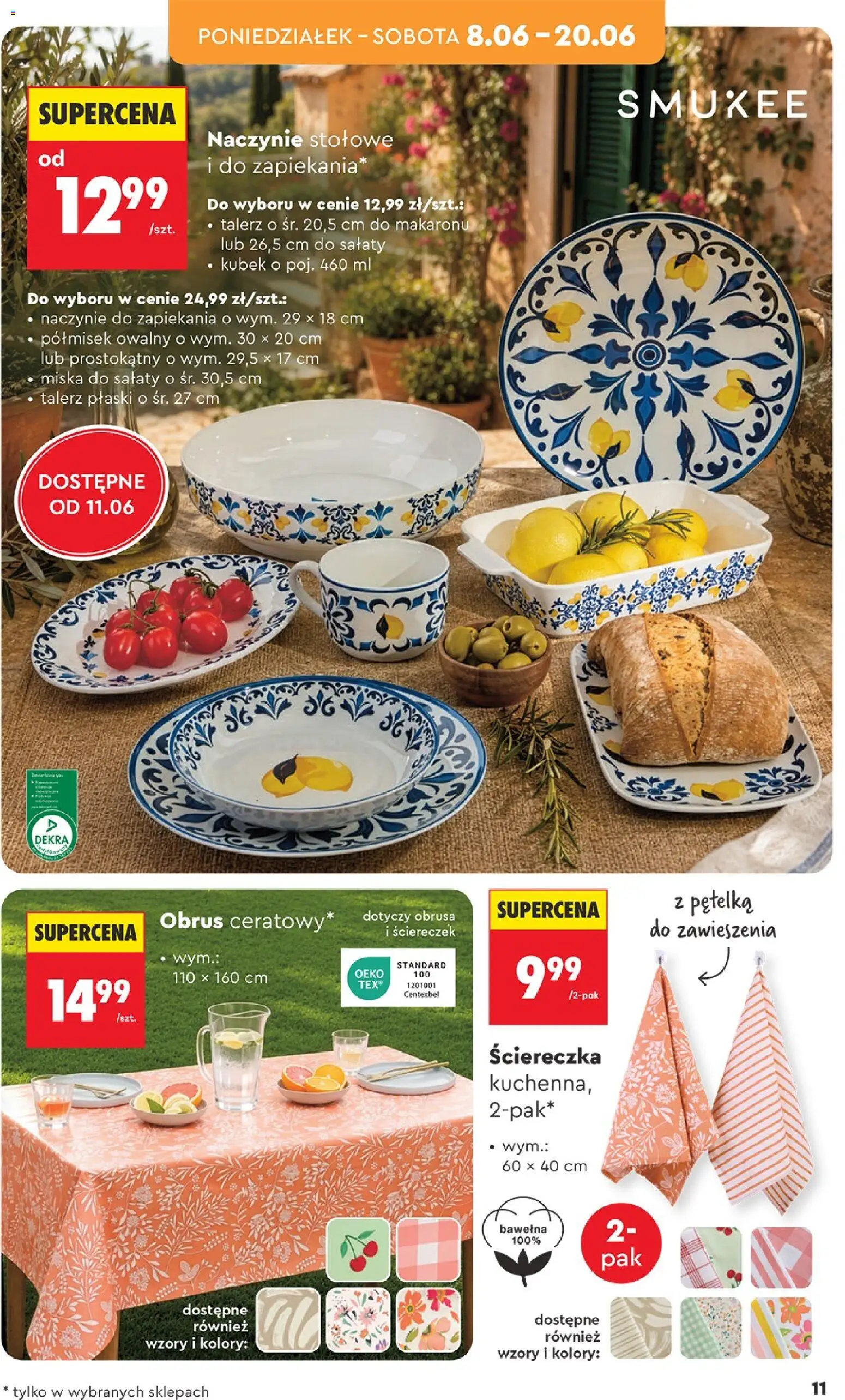 Biedronka Polsko leták - Hity i inspiracje od 06.06.2026 | Strana: 13 | Produkty: Saláty, Miska