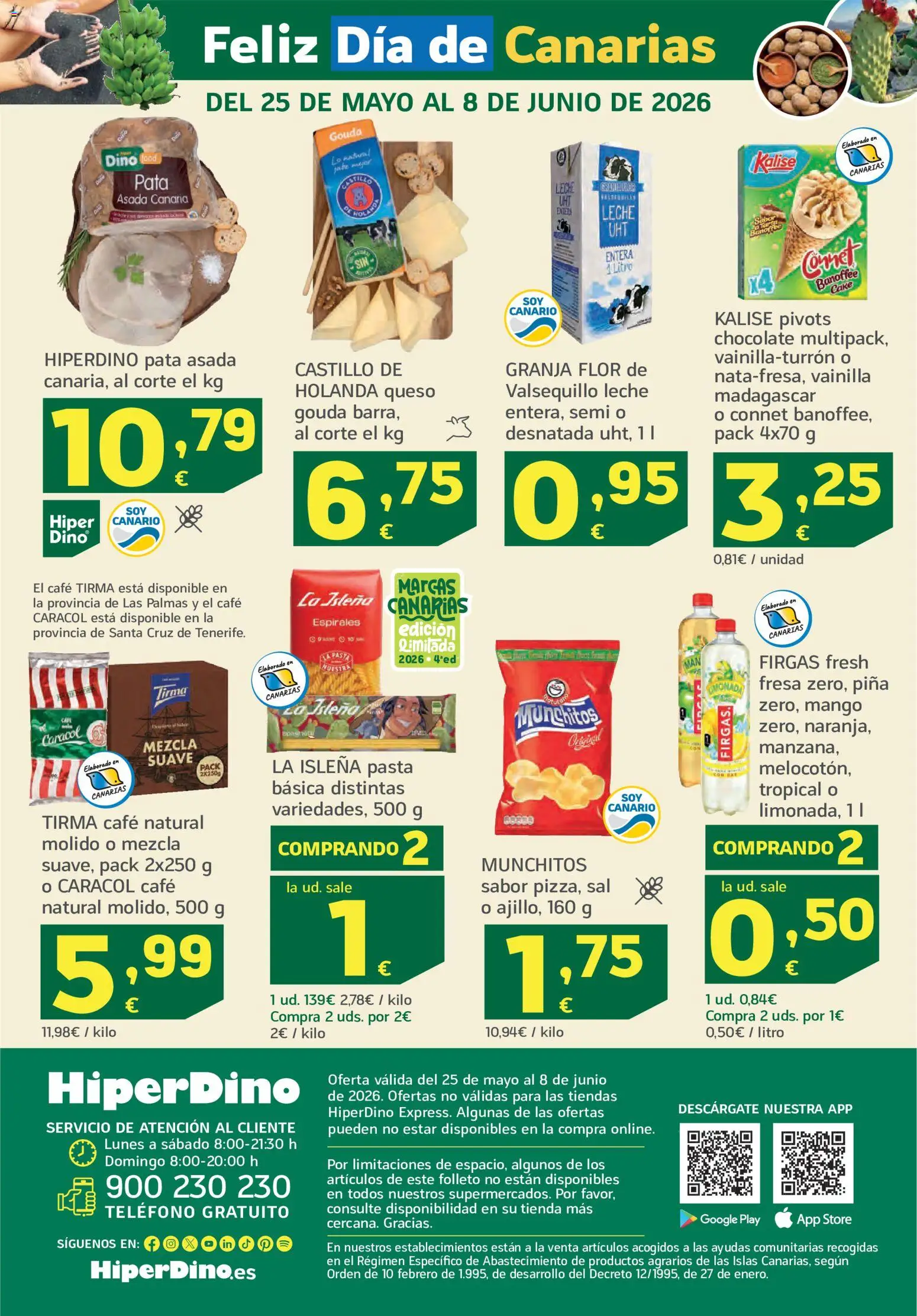 HiperDino folleto │ válido desde el 25.05.2026 | Página: 40 | Productos: Leche, Café, Teléfono, Ρούτερ