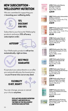 Preview of Oriflame - Offers valid from 29/07/2026 | Page: 110 | Products: Chocolate, Strawberry, Vanilla