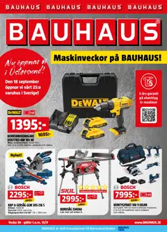 Bauhaus erbjudanden - Förhandsvisning av reklamblad från butik Bauhaus aktuell från 31/08/2026