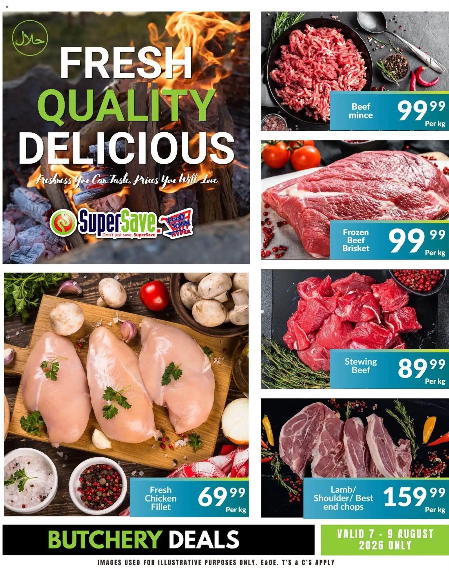 New Super Save catalogue – valid from 09/08/2026 | Page: 15 | Products: Chicken, Beef, Fillet