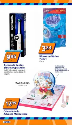 Pré-visualização Action folheto válido de 30/09/2026 | Página: 20 | Produtos: Escova de dentes elétrica, Bolsa, Saco, Escova de dentes