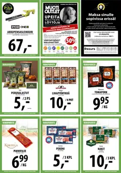 Tuuri-mainoslehti voimassa 10.06.2026 alkaen | Sivu: 29 | Tuotteet: Nakit, Pekoni, Juusto