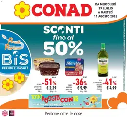 Anteprima del volantino Conad volantino Gonzaga valido a partire dal 29/07/2026