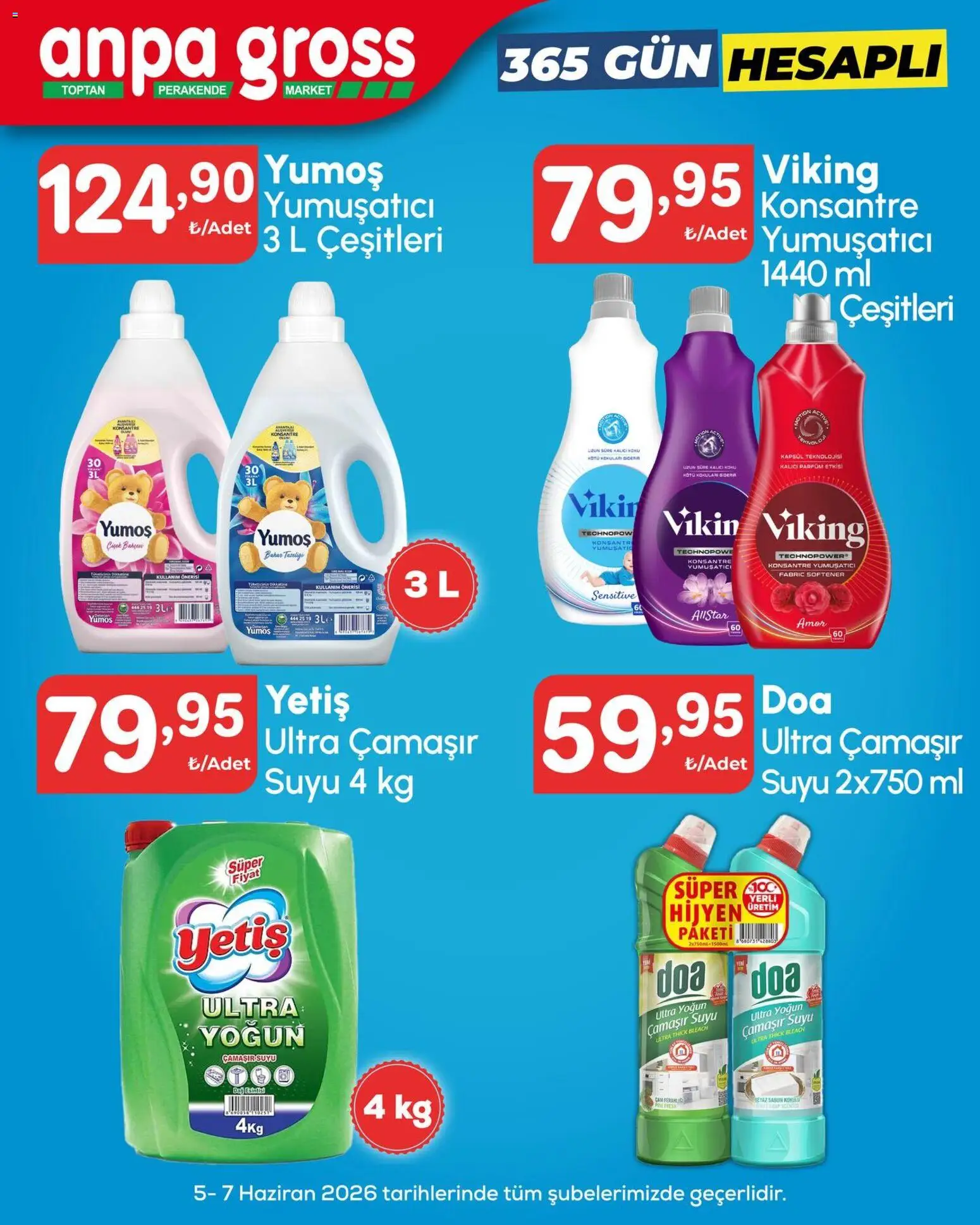 Anpa Gross Katalog - 05.06.2026 tarihinden itibaren geçerlidir | Sayfa: 18 | Ürünler: Yumuşatıcı, Parfüm, Koku