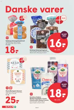Spar - Tilbudsavis uge 29 gyldig fra 10/07/2026 | Side: 9 | Produkter: Yoghurt, Creme, Creme fraiche, Rugbrød