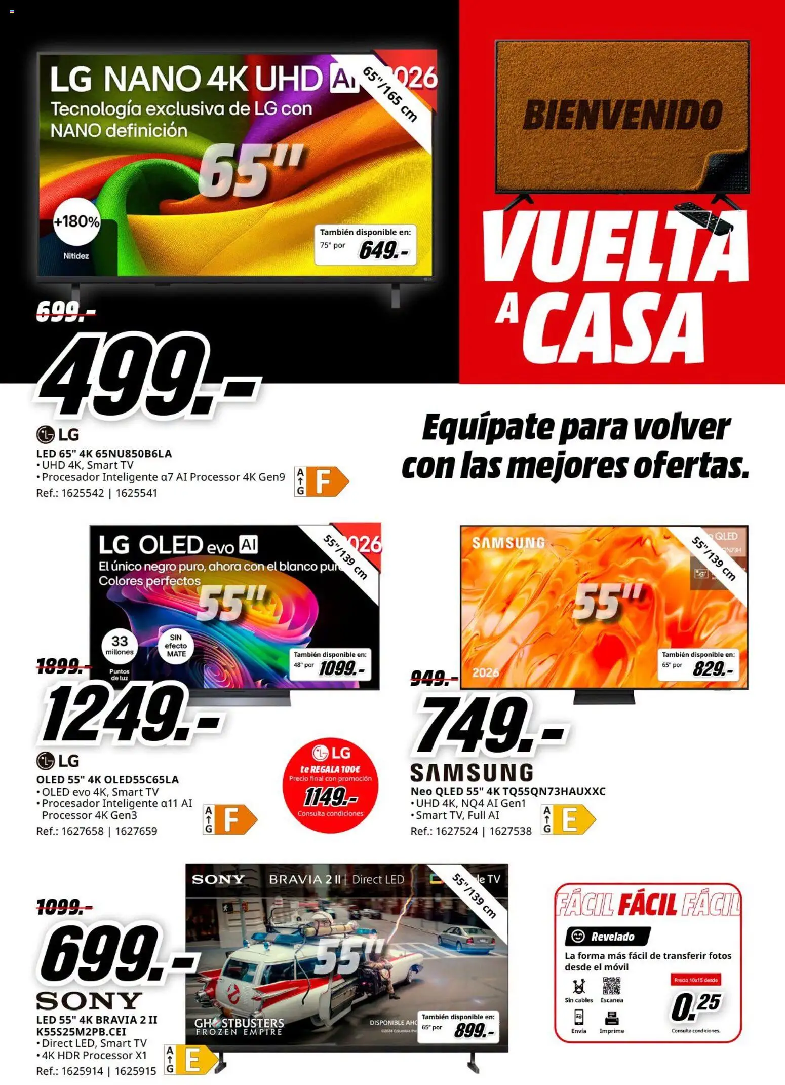 Media Markt Vuelta al Cole │ válido desde el 26/08/2026 | Página: 9 | Productos: Té, Móvil