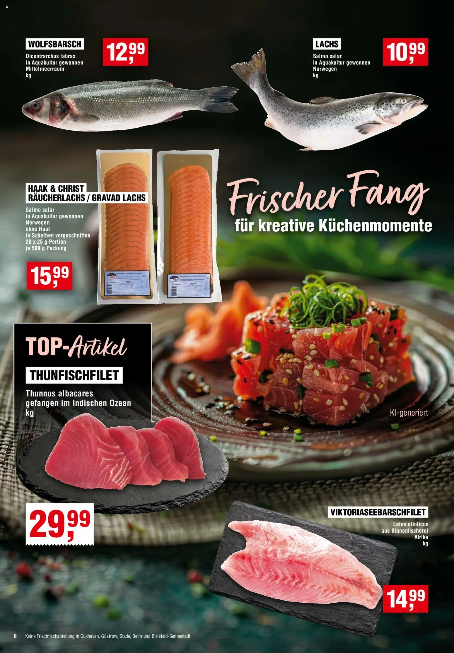 Handelshof Prospekt – gültig ab 05.11.2026 | Seite: 6 | Produkte: Lachs, Räucherlachs