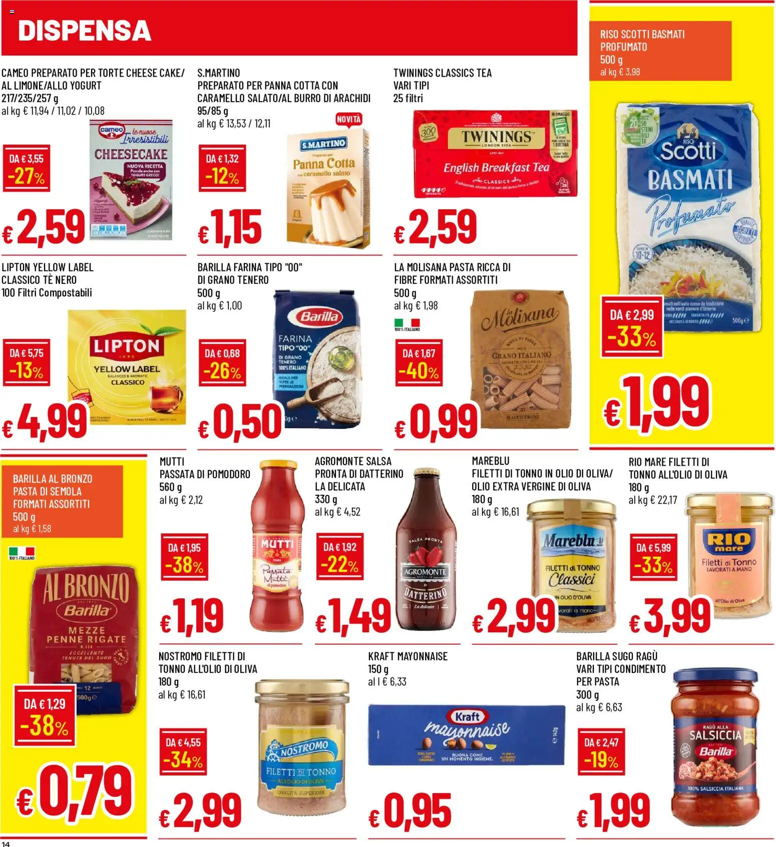 Volantino Galassia del 25/06/2026 | Pagina: 14 | Prodotti: Yogurt greco, Salsa, Burro, Olio extra vergine