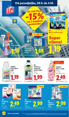 Lidl Katalog - Pregled kataloga iz trgovine Lidl, vrijedi od 28.09.2026 | Stranica: 20