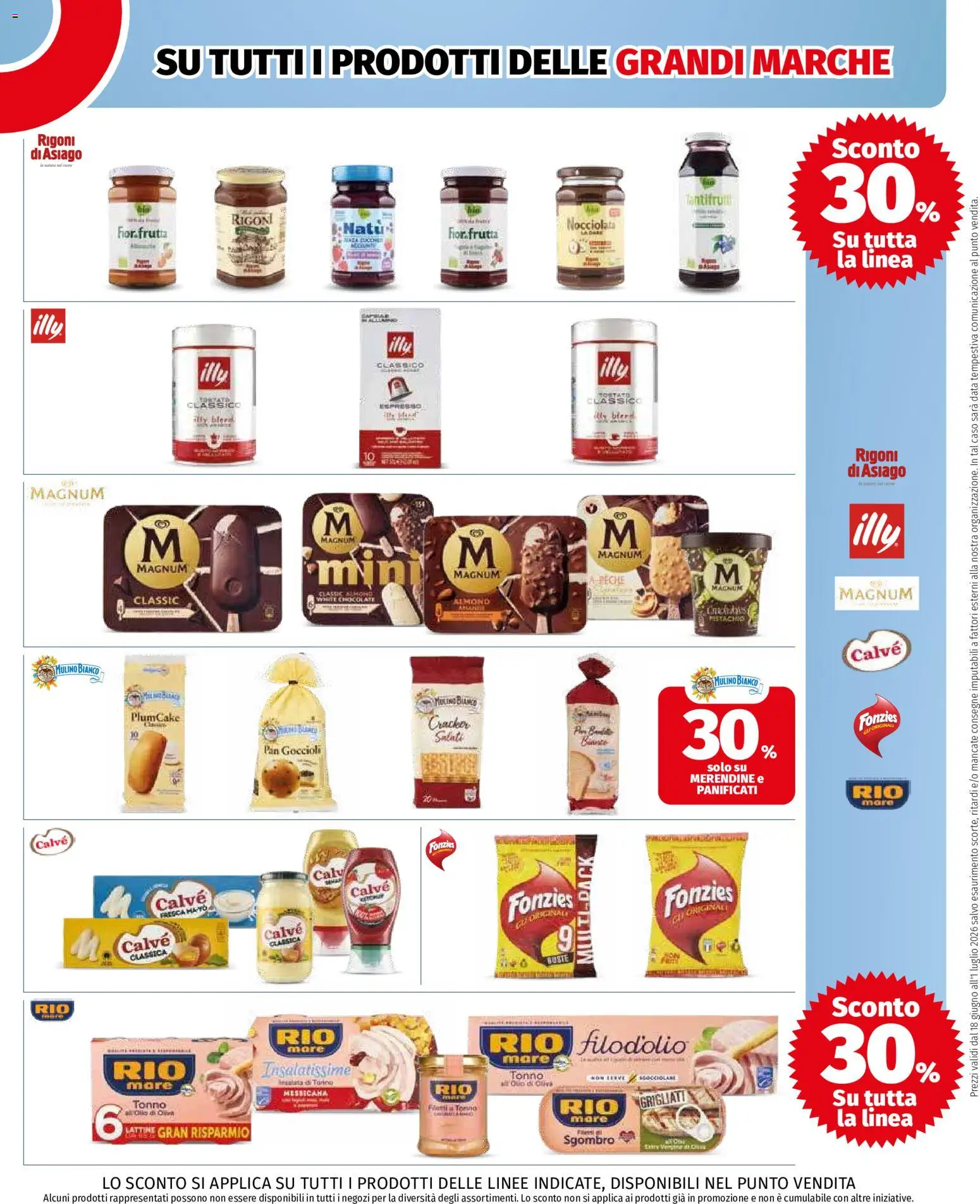 Volantino COOP del 18.06.2026 | Pagina: 8 | Prodotti: Tonno, Plumcake, Merendine, Sgombro