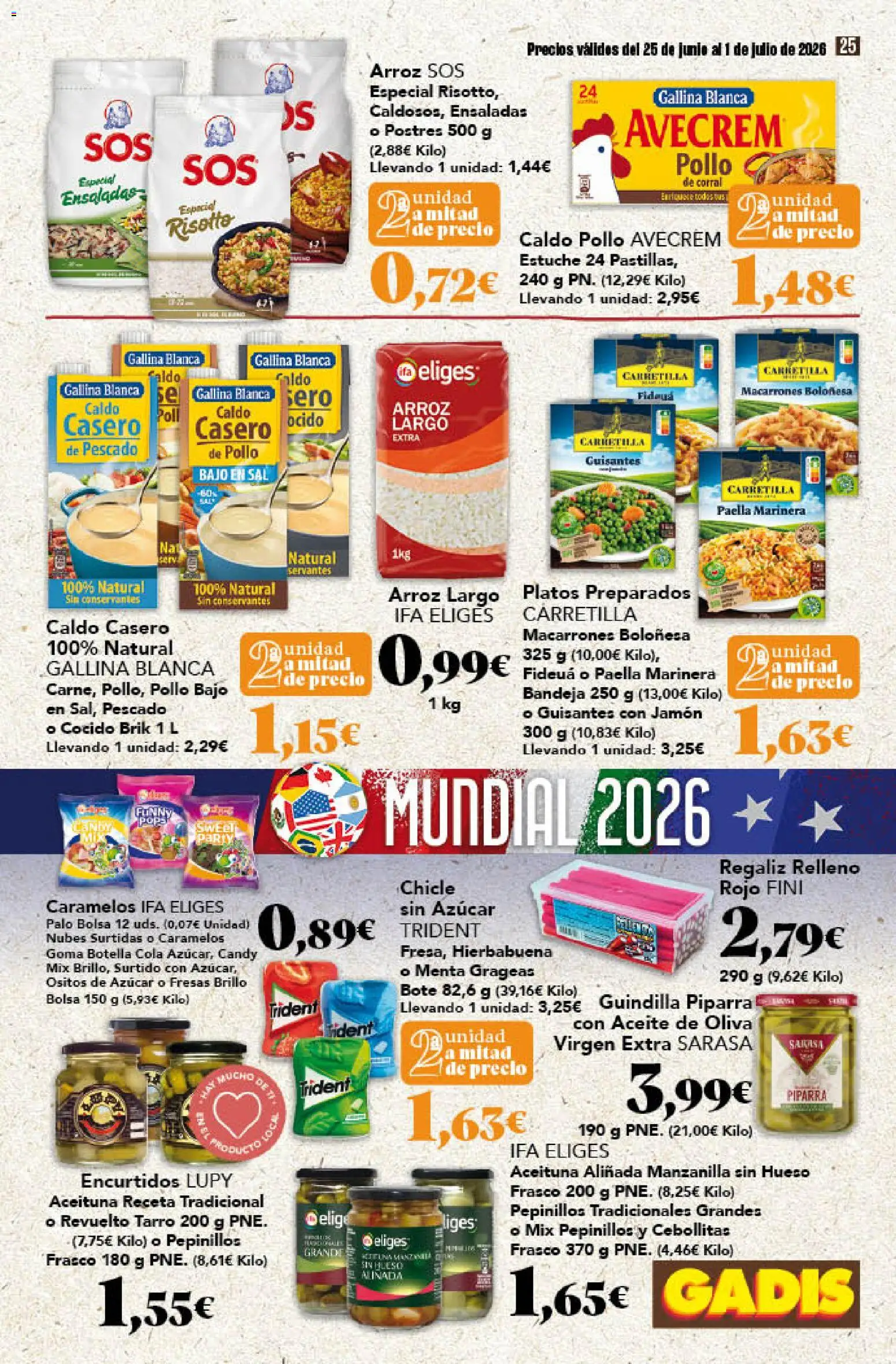 Gadis folleto │ válido desde el 25/06/2026 | Página: 25