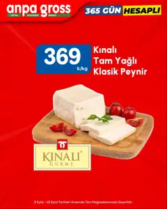 03 Eylül 2026 tarihinden itibaren geçerli olan Anpa Gross kataloğu önizlemesi