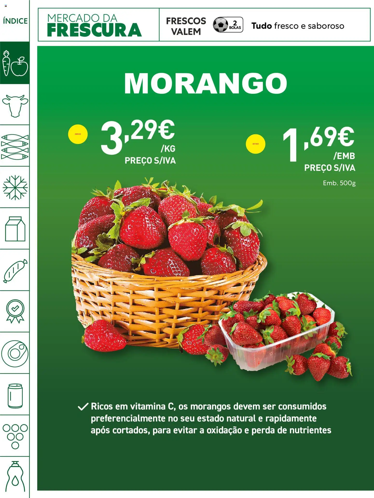 Recheio Horeca Madeira │ válido de 05.05.2026 | Página: 4 | Produtos: Morangos
