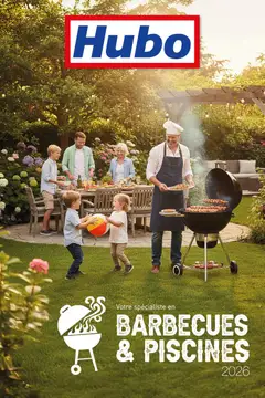 Hubo Barbecues et piscines  - Voorbeeld van een folder van , geldig van 07/04/2026
