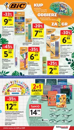 Pogląd oferty "Intermarche gazetka" - ważna od 03.09.2026 | Strona: 41 | Produkty: Okulary, Kredki, Korektor