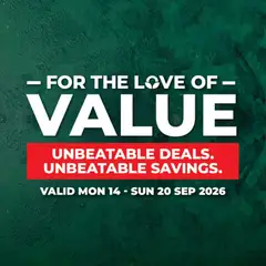Food Lover's Market specials catalogue – valid from 14/09/2026