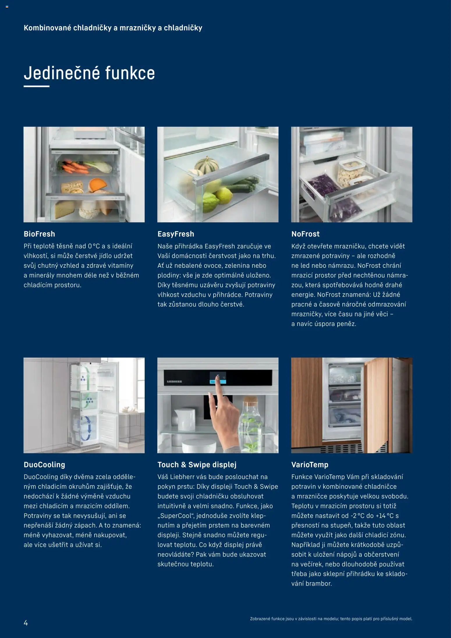 Möbelix leták - Liebherr od 01.10.2025 | Strana: 4 | Produkty: Minerály, Vitamíny, Zelenina, LED
