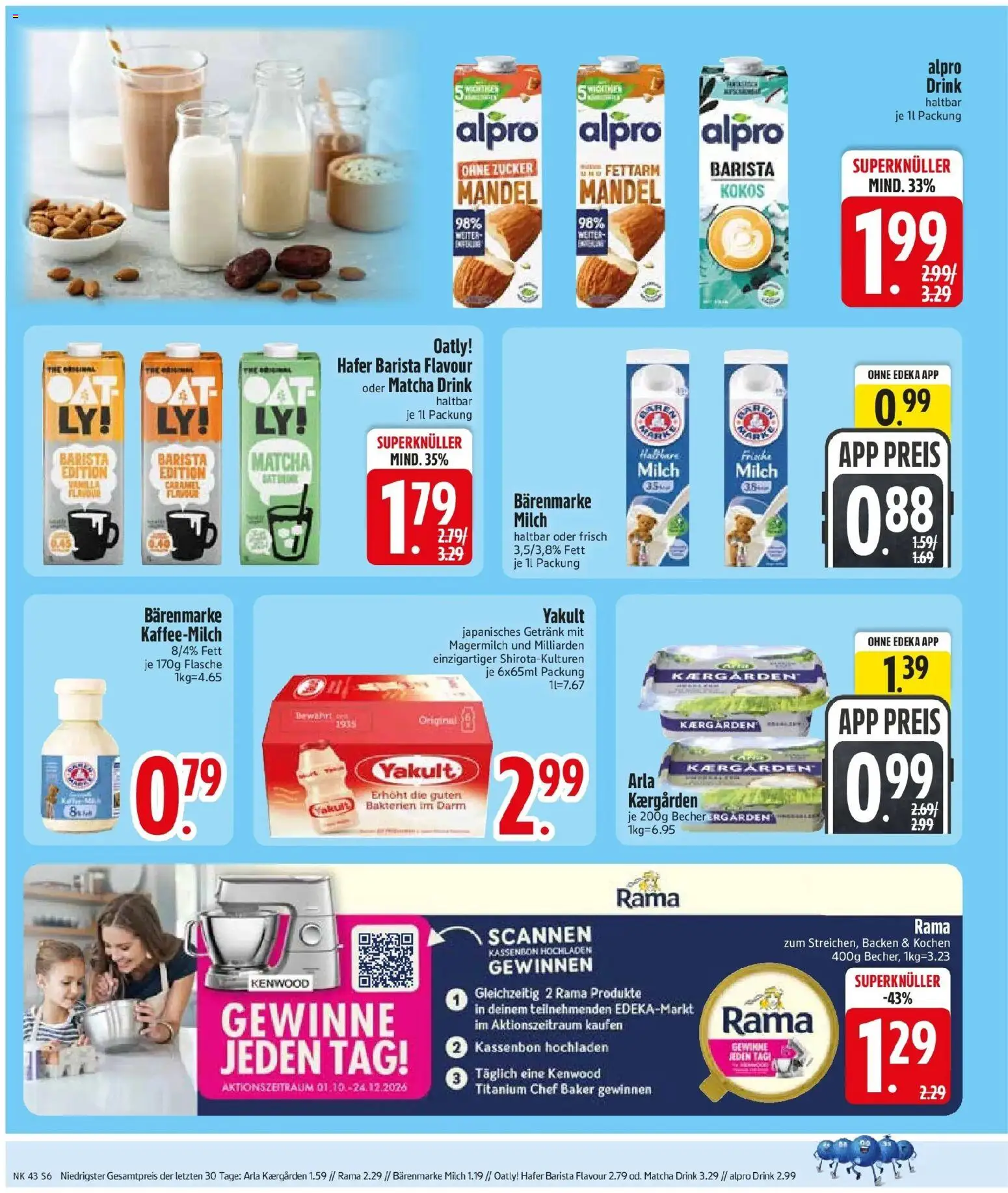 Edeka Prospekt Aidenbach (ab 19.10.2026) » Angebote Online | Seite: 8 | Produkte: Rama, Milch, Alpro, Zucker