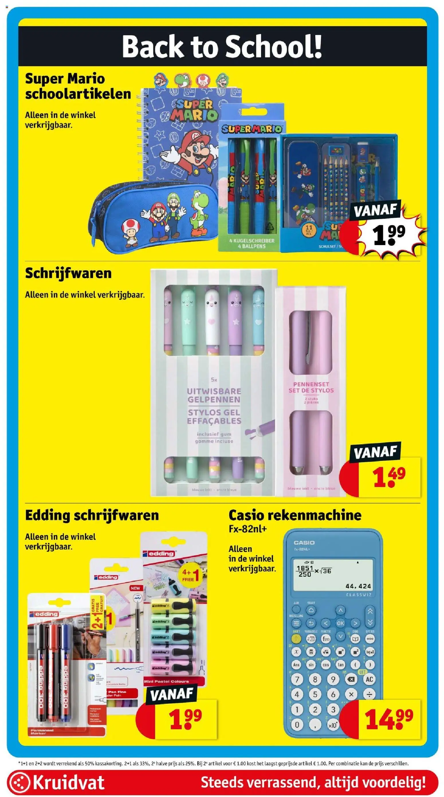 {H1} | Pagina: 84 | Producten: Gum, Kan, Rekenmachine, Gel