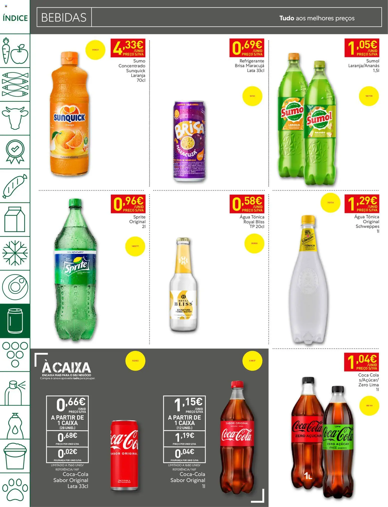 Recheio folheto Madeira │ válido de 09.06.2026 | Página: 26 | Produtos: Agua, Refrigerante, Caixa, Sumo