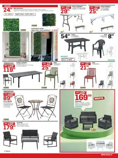 Anteprima del volantino Brico OK volantino valido a partire dal 07.05.2026 | Pagina: 3 | Prodotti: Tavolino, Divano, Tavolo, Decorazioni