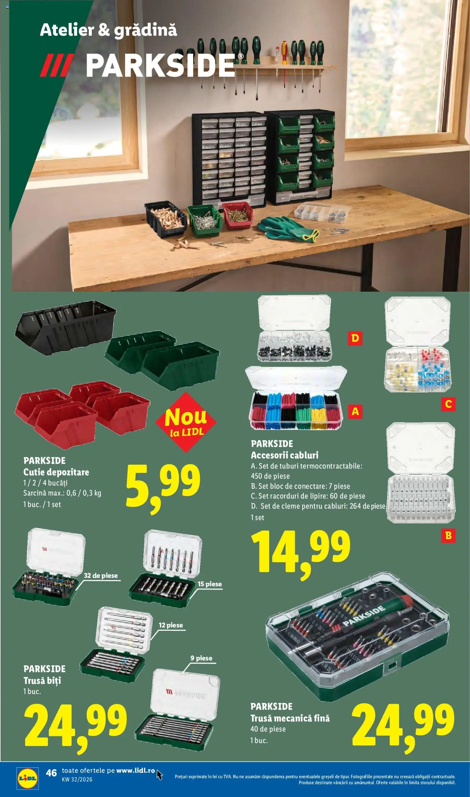 Noul catalog Lidl – valabil de la 03.08.2026 | Pagină: 46