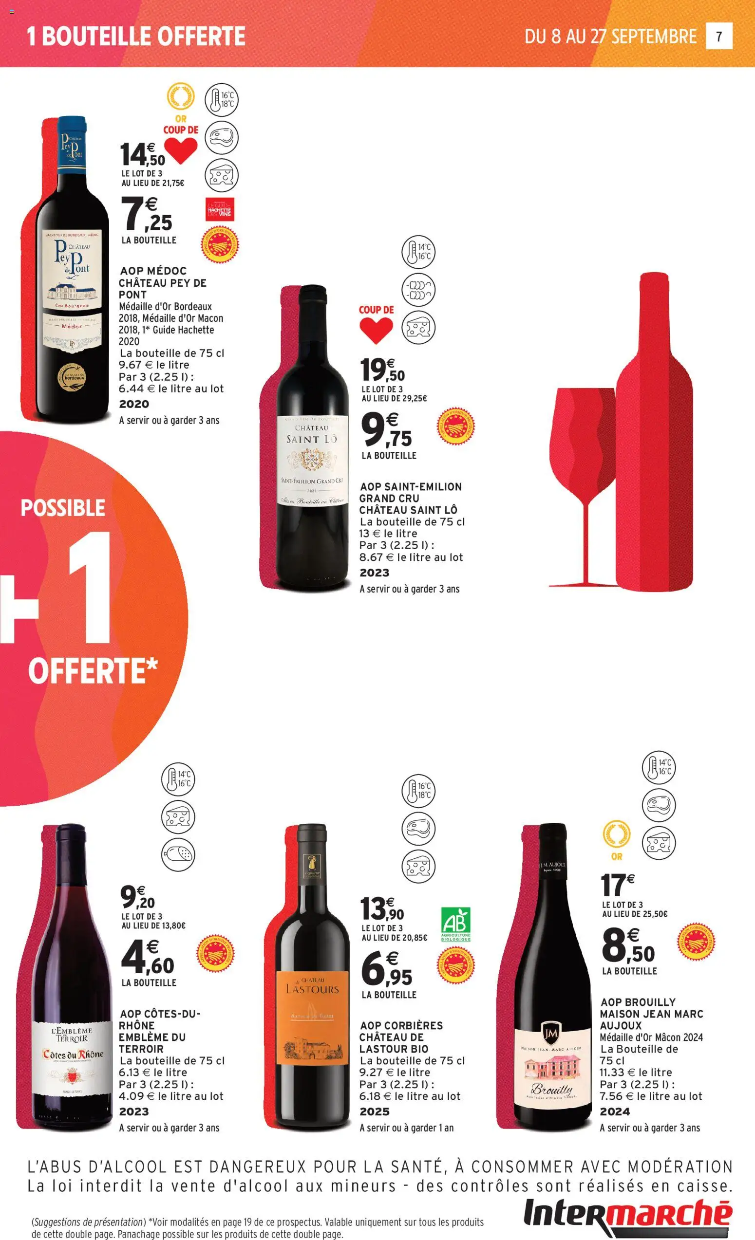 {H1} | Page: 7 | Produits: Jean, Brouilly, Bouteille, Vin