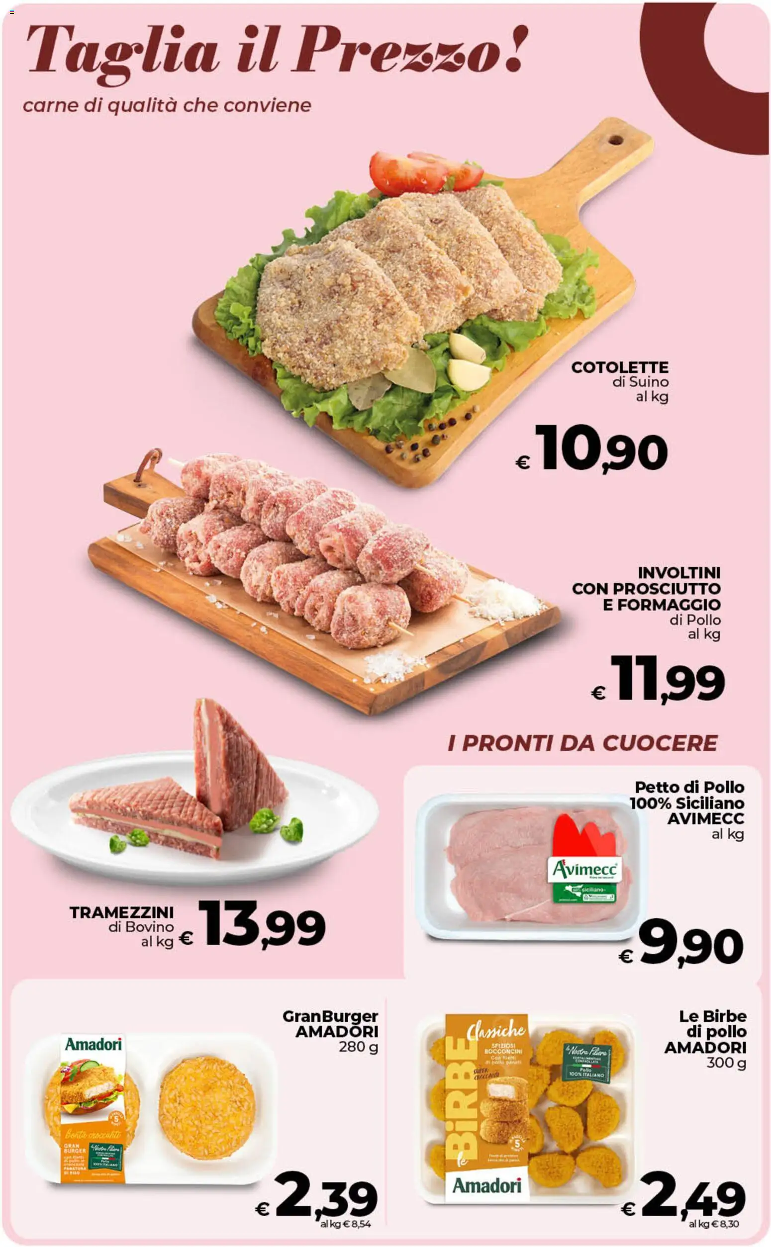 Volantino COOP del 07.04.2026 | Pagina: 19 | Prodotti: Petto di Pollo, Pollo, Suino, Formaggio