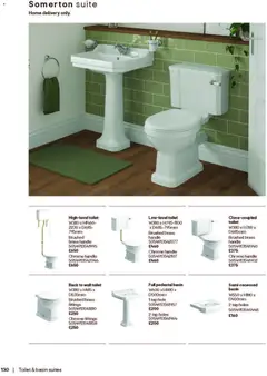 Preview of B&Q - Bathrooms valid from 16.12.2025 | Page: 130 | Products: Toilet, Handle