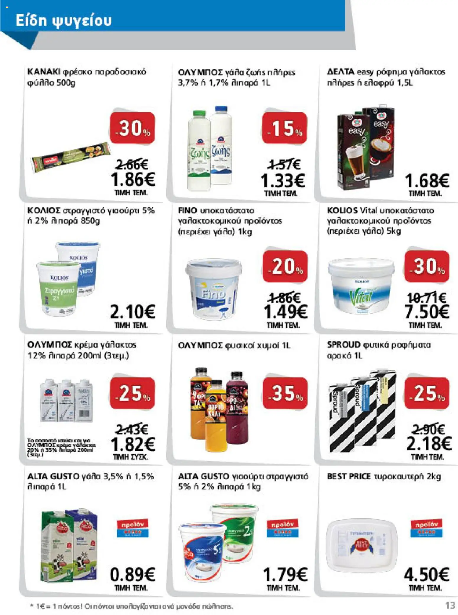 METRO Cash & Carry Φυλλάδιο - σε ισχύ από 26/08/2026 | Σελίδα: 13 | Προϊόντα: 5%