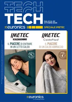 Anteprima del volantino Euronics volantino Imetec valido a partire dal 12/10/2026