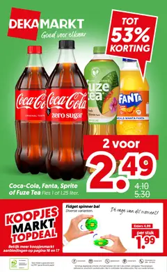 Dekamarkt folder - Voorbeeld van een folder van Dekamarkt, geldig van 01-09-2026 | Pagina: 24 | Producten: Fles, Sprite, Papier, Bal