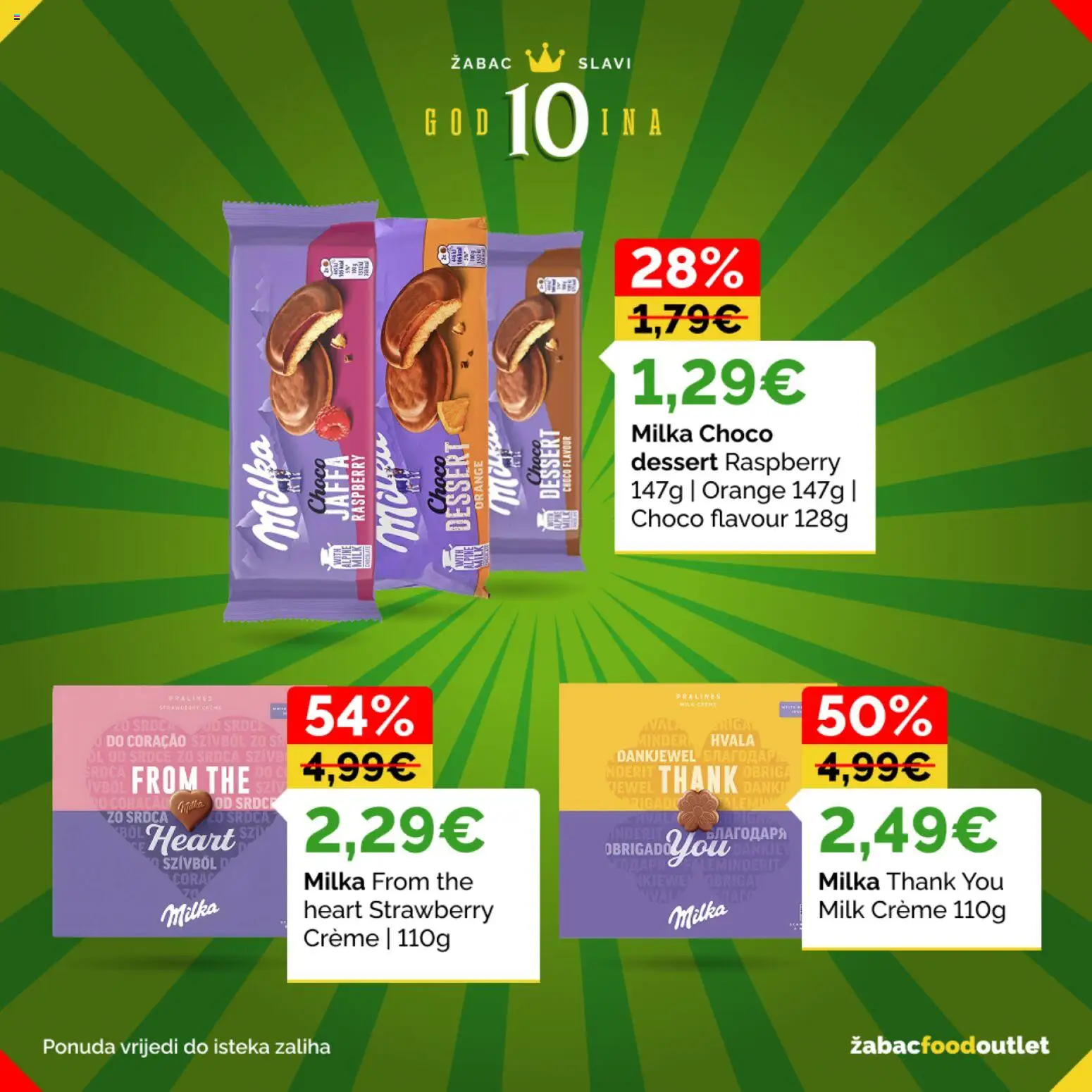 Žabac katalog | vrijedi od 26.06.2026 | Stranica: 13 | Proizvodi: Milka