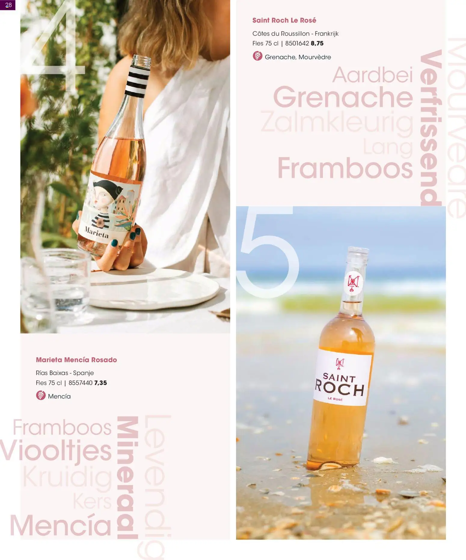 {H1} | Pagina: 28 | Producten: Fles, Aardbei