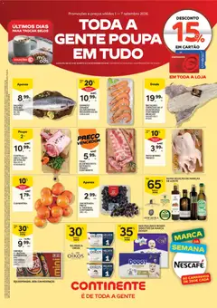 Pré-visualização Continente Semanal Continente Bom Dia válido de 01/09/2026